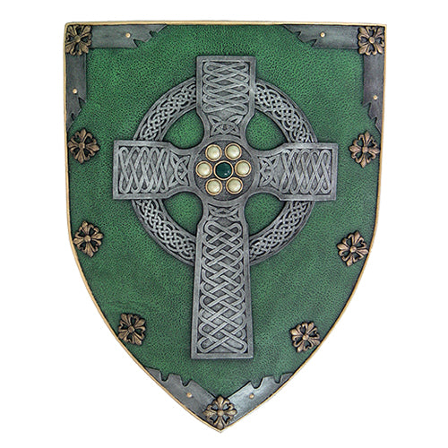 Celtic Warriors Wall Shield Plaque