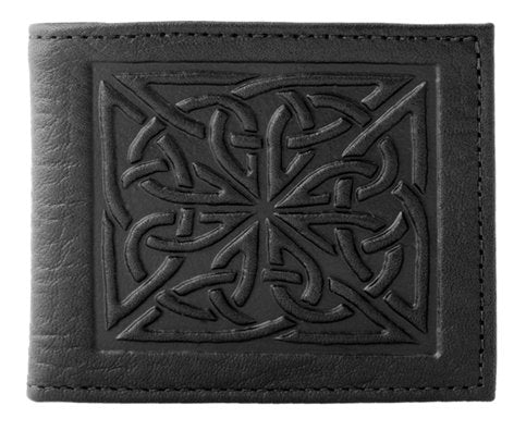 Celtic Weave Leather Wallet