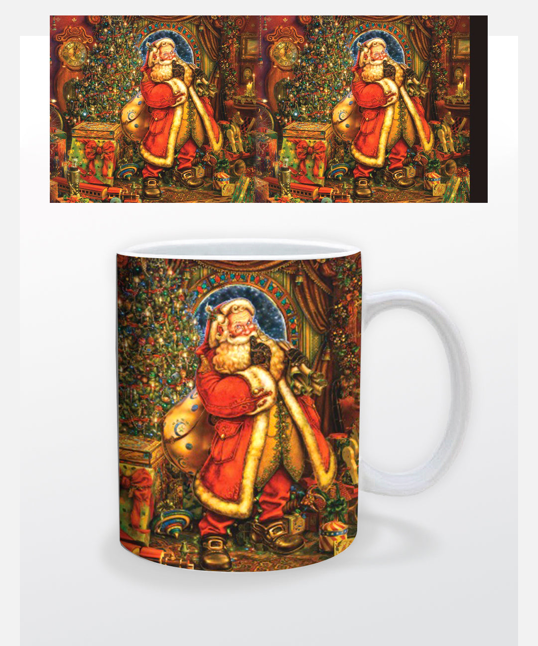 Christmas Presence Mug: Myles Pinkney Gifts & Collectibles | FairyGlen