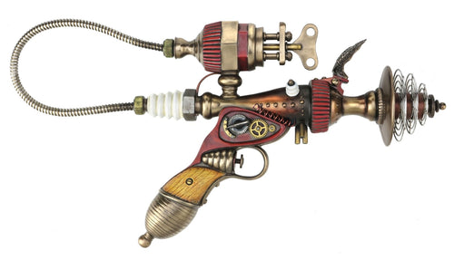 De-Optimizer Steampunk Gun Figurine