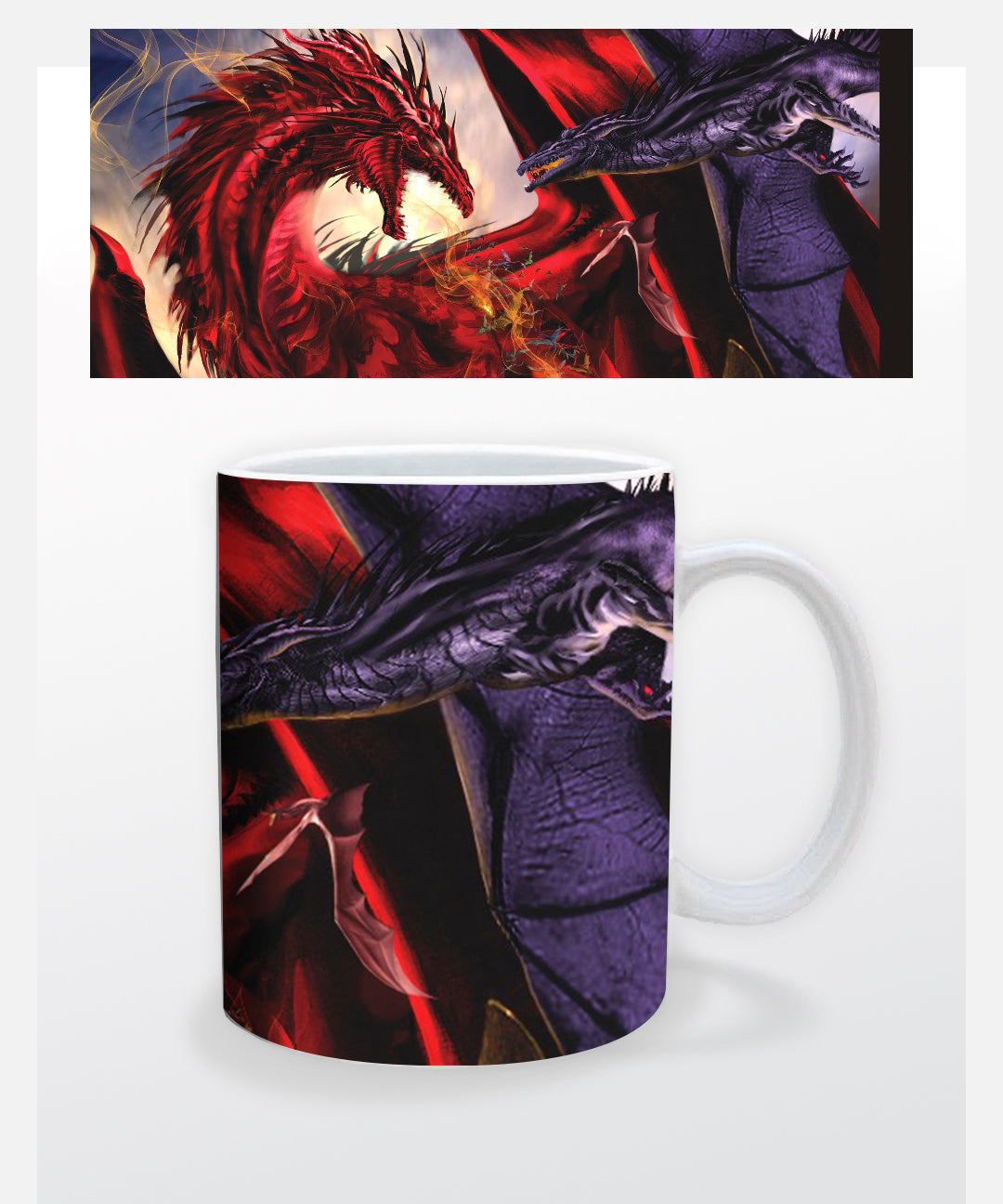 Dragon Battle Mug