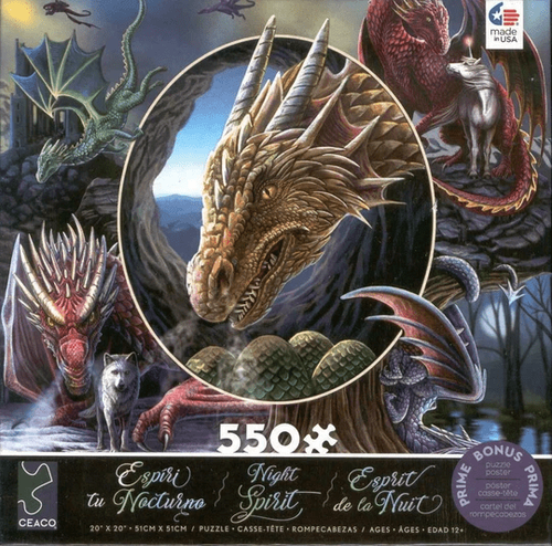 Dragon Montage Jigsaw Puzzle (550 Pieces)