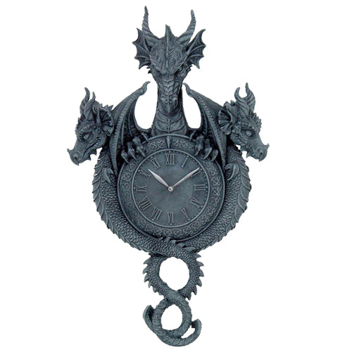 Dragon Trio Wall Clock