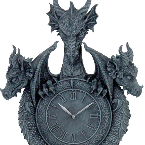Dragon Trio Wall Clock