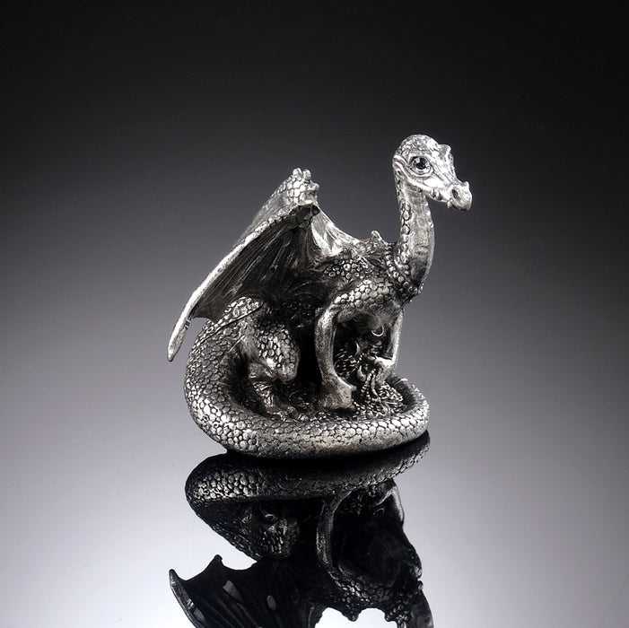 Dragon with Treasure Hoard Figurine