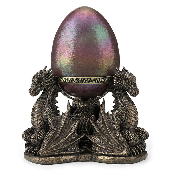 Dragon's Prophecy with Glowing Egg Figurine