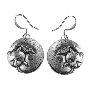Dreaming Cat Earrings