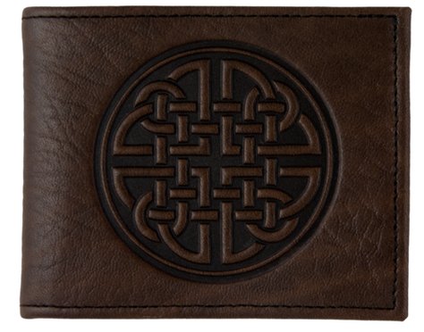 Fine Celtic Leather Wallet