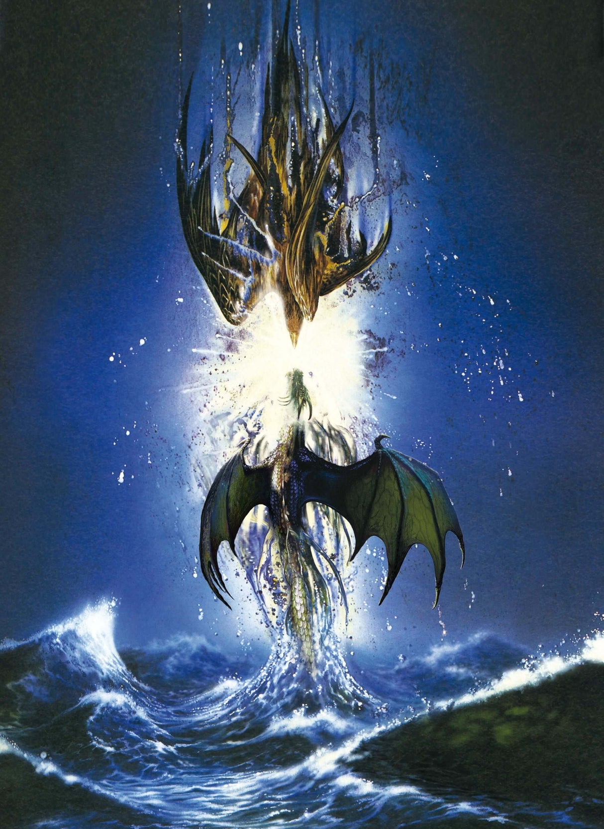 Genesis by Ciruelo Metal Art Print