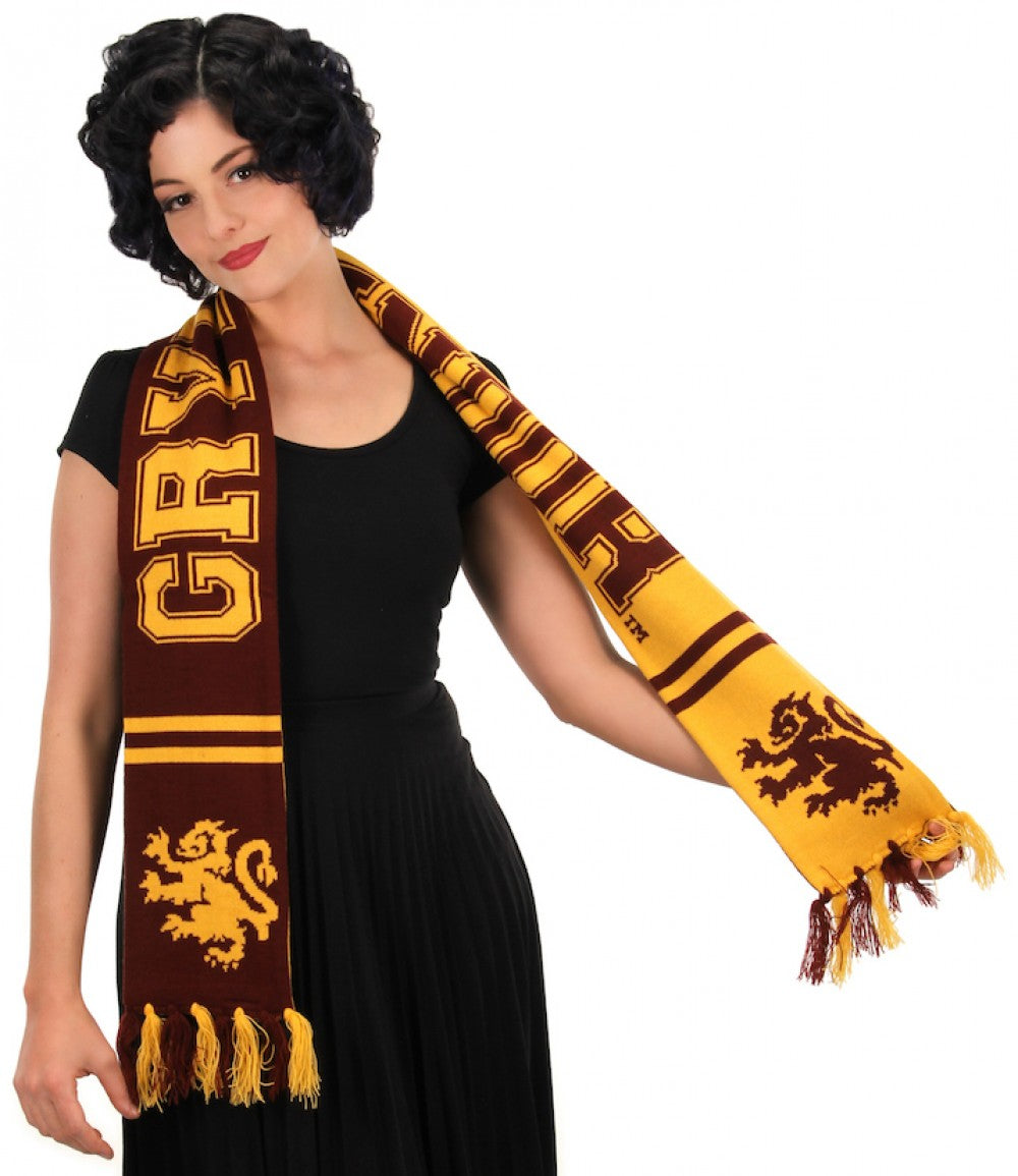 Gryffindor Reversible Knit Scarf