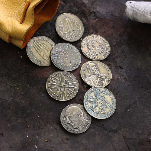 Westeros House Half-Dragon Coin Set