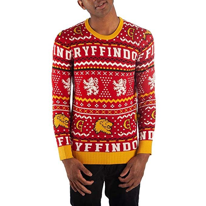 Harry Potter Gryffindor Ugly Christmas Sweater