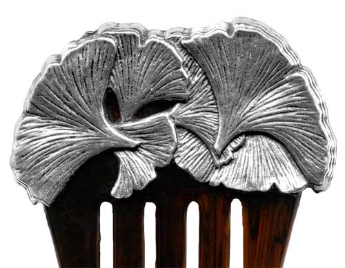 Ginkgo Hair Comb