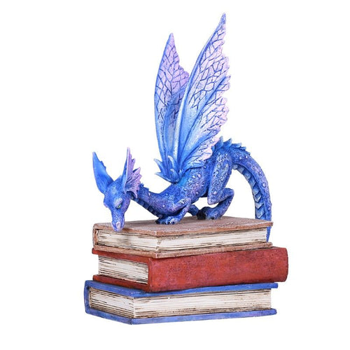Indigo Book Dragon Figurine