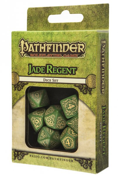 Pathfinder Jade Regent Dice Set
