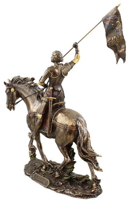 Joan of Arc on Horseback Figurine