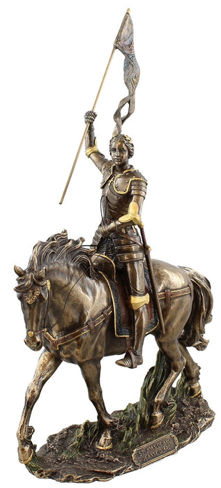 Joan of Arc on Horseback Figurine