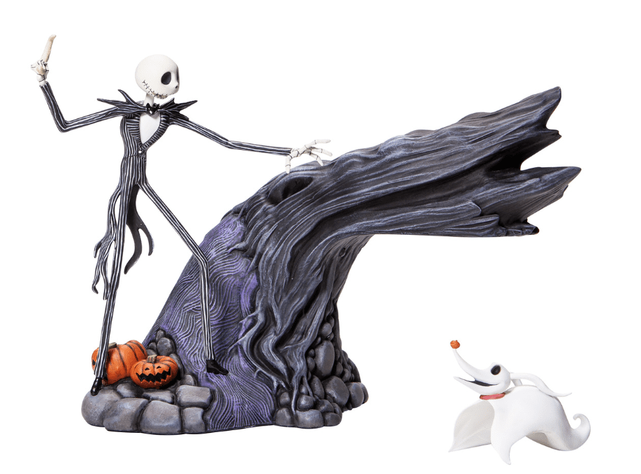 Jack Skellington and his ghost dog, Zero.