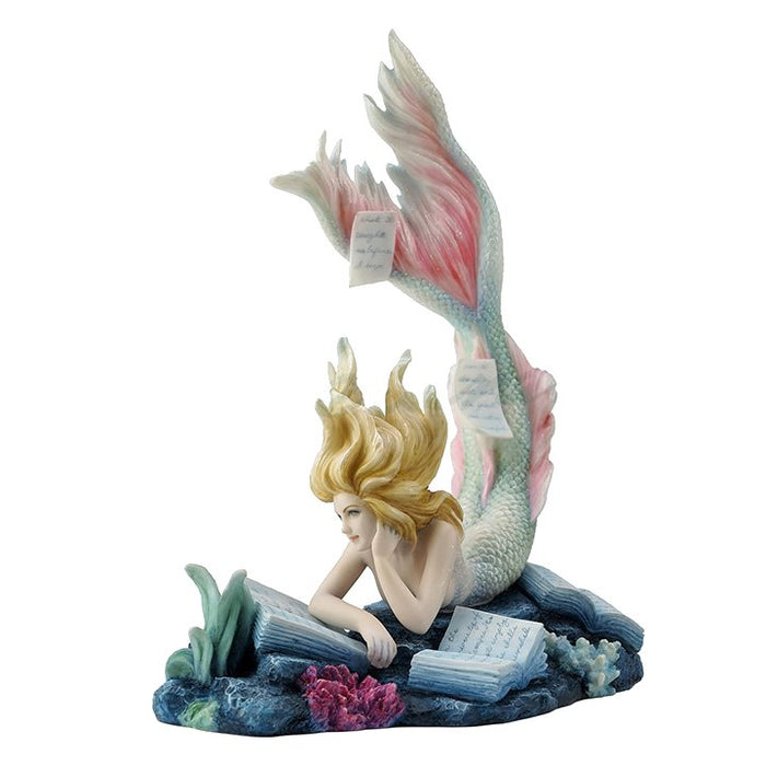 Lost Books Mermaid Figurine
