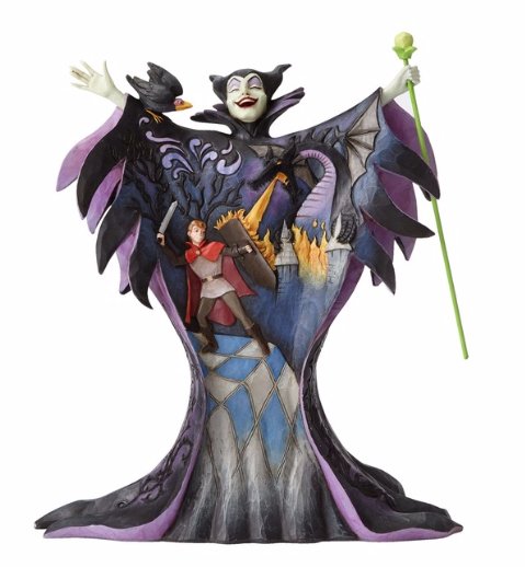 Maleficent with Scene Figurine