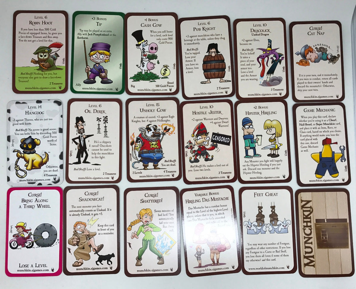 Munchkin Promo Cards - Door Cards - Munchkin Expansions - Board & Card  Games