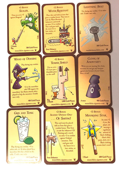 Munchkin Promo Cards - Treasure Set