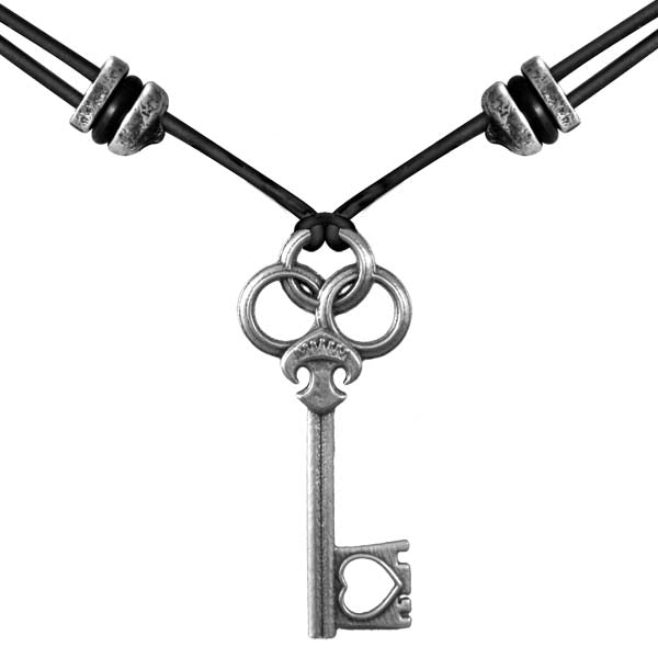 Key Crown Necklace