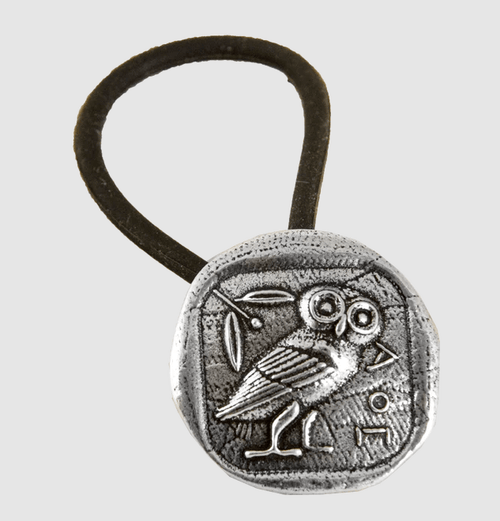 Athena's Owl Ponytail Holder