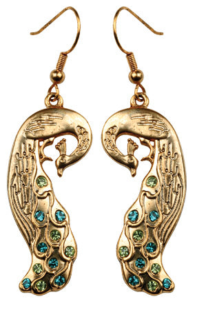Peacock Earrings