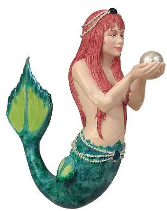 Pearl Diva II Mermaid Fairy Diva Ornament