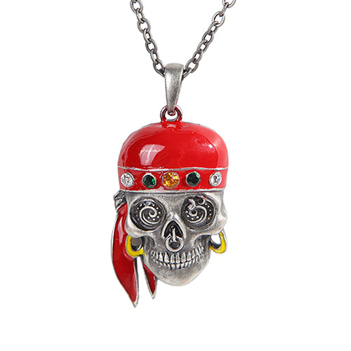 Pirate Skull Necklace
