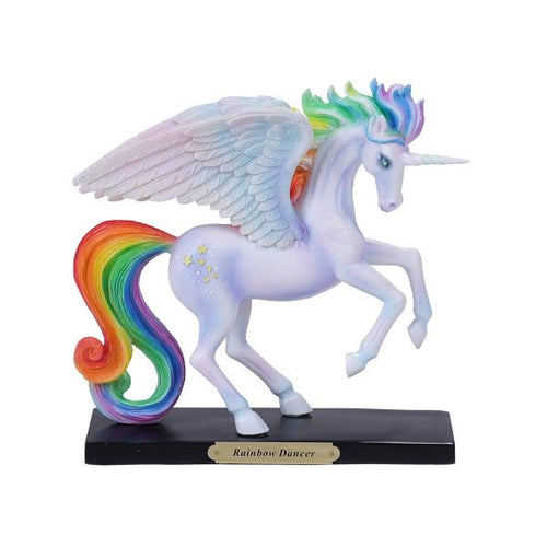 Rainbow Dancer Unicorn Figurine