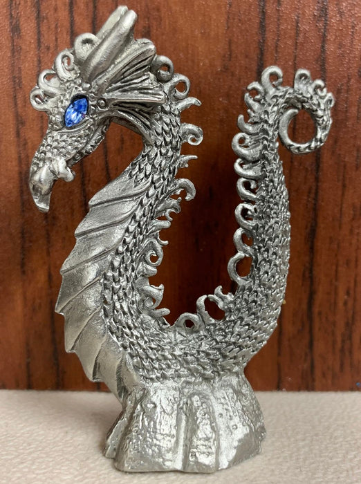 Pewter Seahorse Dragon Figurine