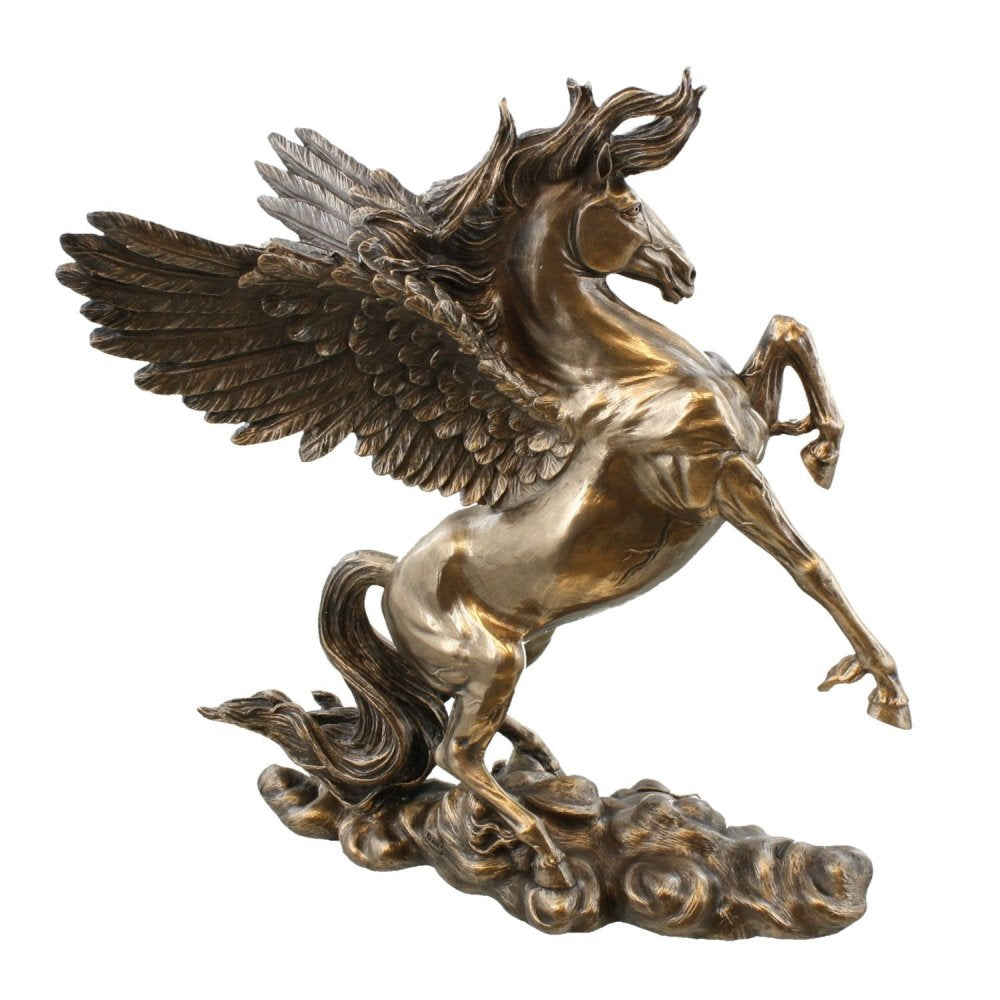 Rearing Pegasus Statue