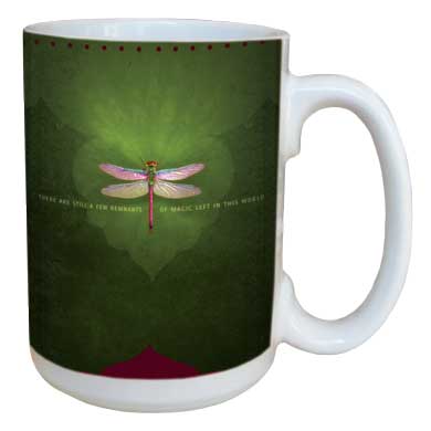 Remnants of Magic Dragonfly Coffee Mug