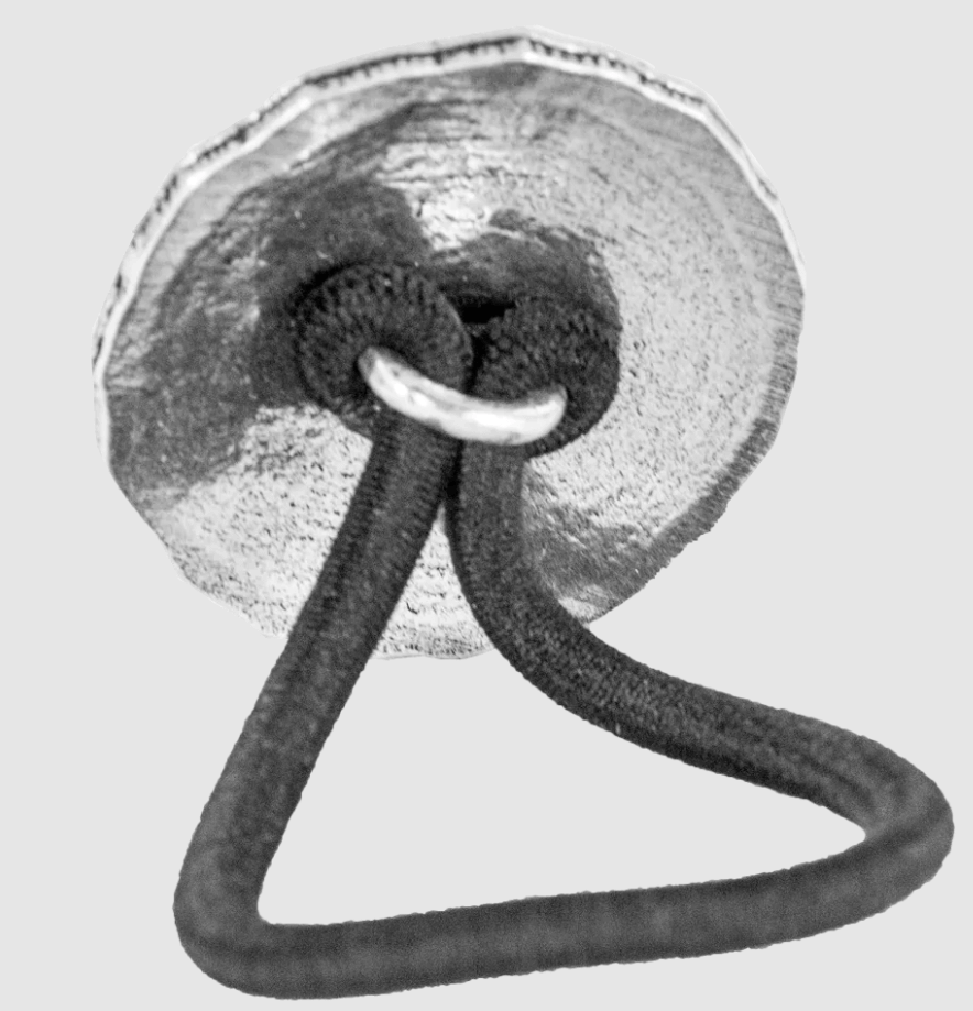 Back of the tree of life ponytail holder