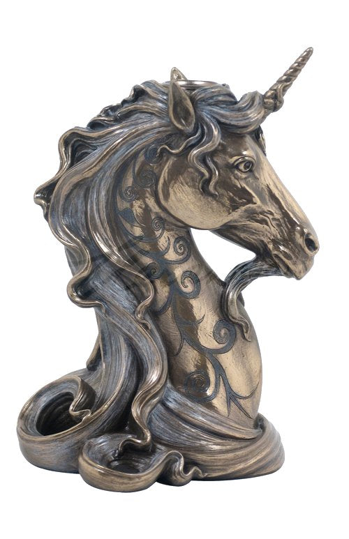 Unicorn Head Candle Holder