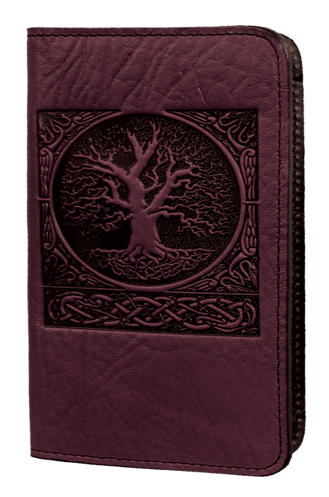 World Tree Leather Card Holder