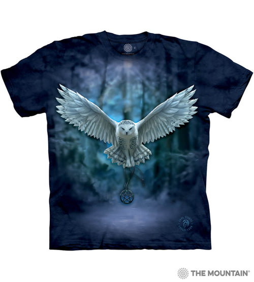 Awaken Your Magic Owl T-Shirt by Anne Stokes
