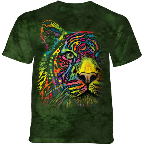 Rainbow Tiger T-Shirt by Dean Russo