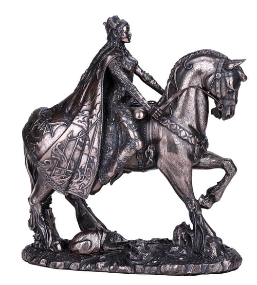 Rhiannon & Horse Figurine