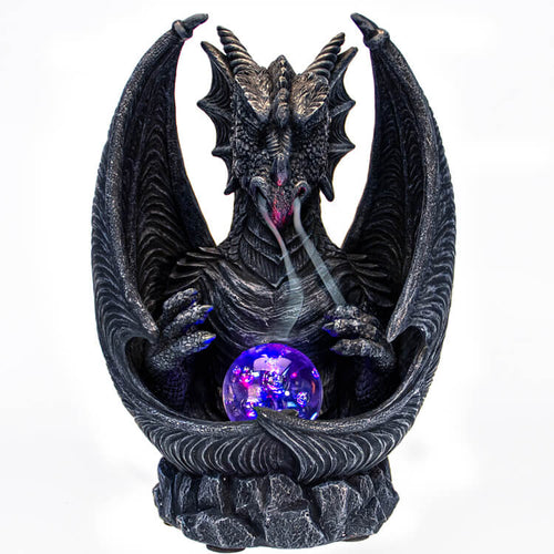 LED Orb Dragon Backflow Incense Burner