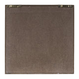 Back of cat wall plaque showing hangers