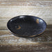 Deep purple trinket dish with silver stars and constellations and gold metallic moons and stars