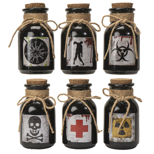 Spooky Apothecary Ceramic Bottle Set