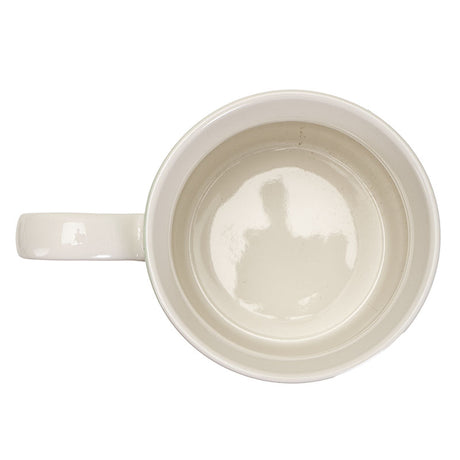 Inside of ceramic mug