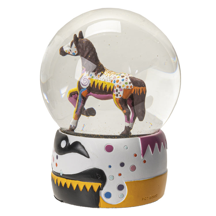 Trail of Painted Ponies - Prairie Horizon Water Globe