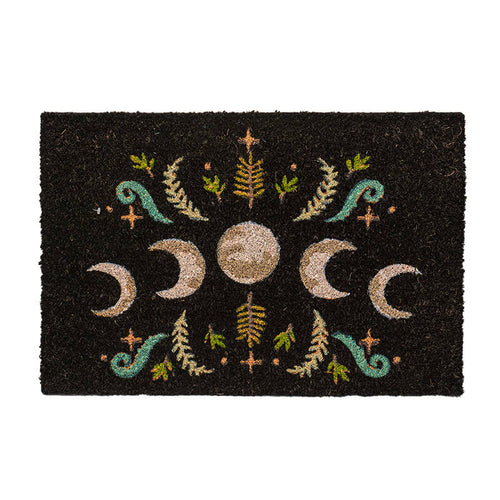 Dark Forest Moon Phase Doormat