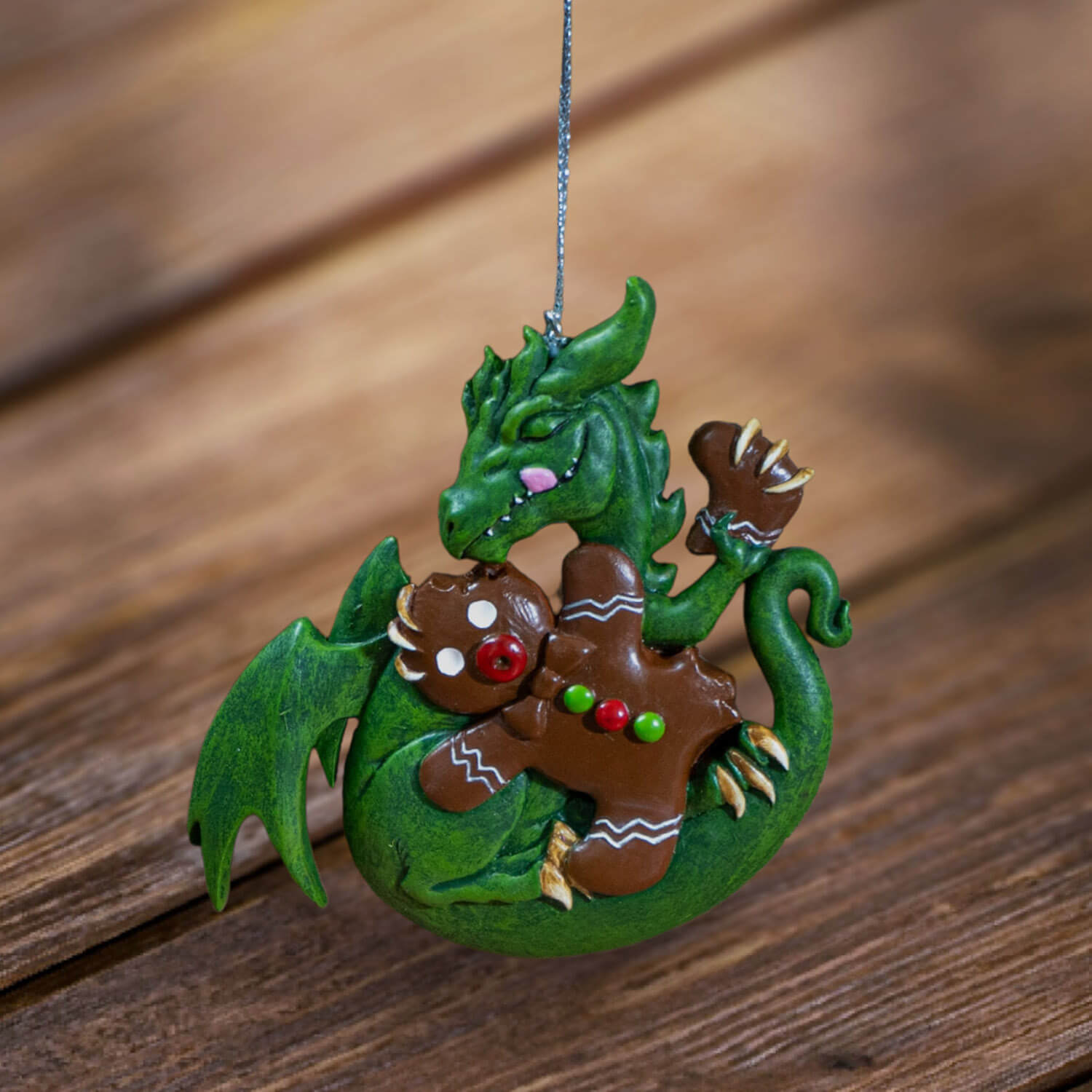 Pacific Trading Gingerbread Dragon Ornament - Thumbnail 3