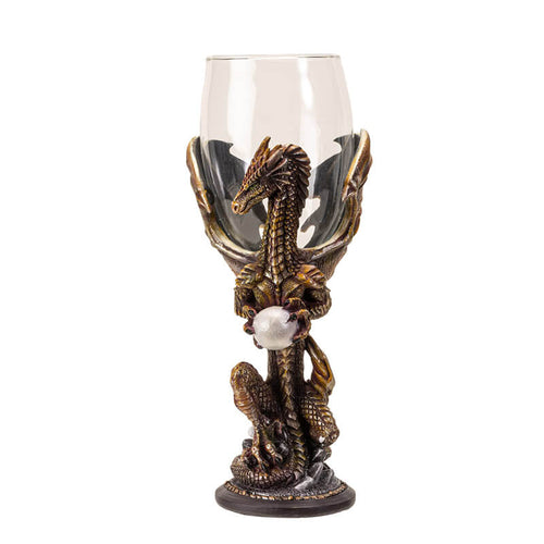 Glass Dragon Pearl Goblet